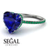 Heart Shape Sapphire Ring - Noelle No. 30